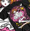 Футболка Cardcaptor Sakura, Кавайная аниме-футболка, Футболка вайфу, Унисекс хлопковый топ,