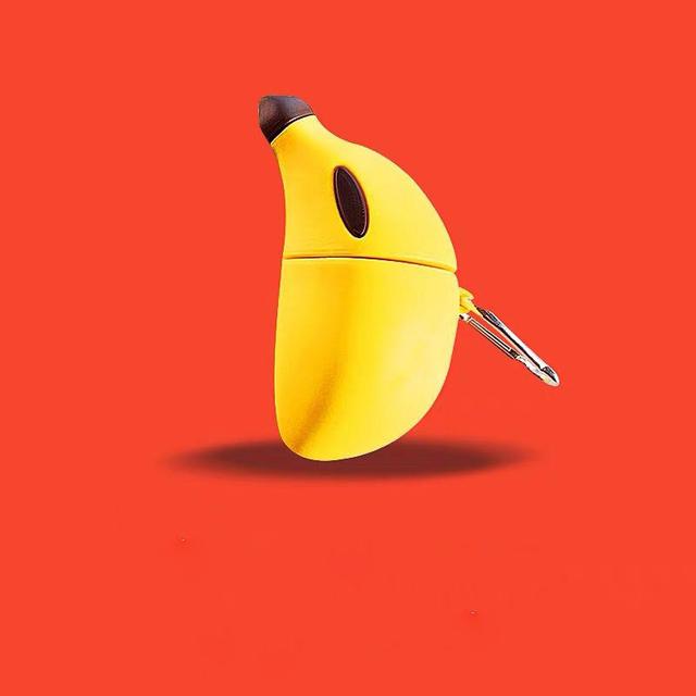 Силиконовый чехол с 3D-мультяшным персонажем для Apple AirPods с брелком - ударопрочный и пыленепроницаемый