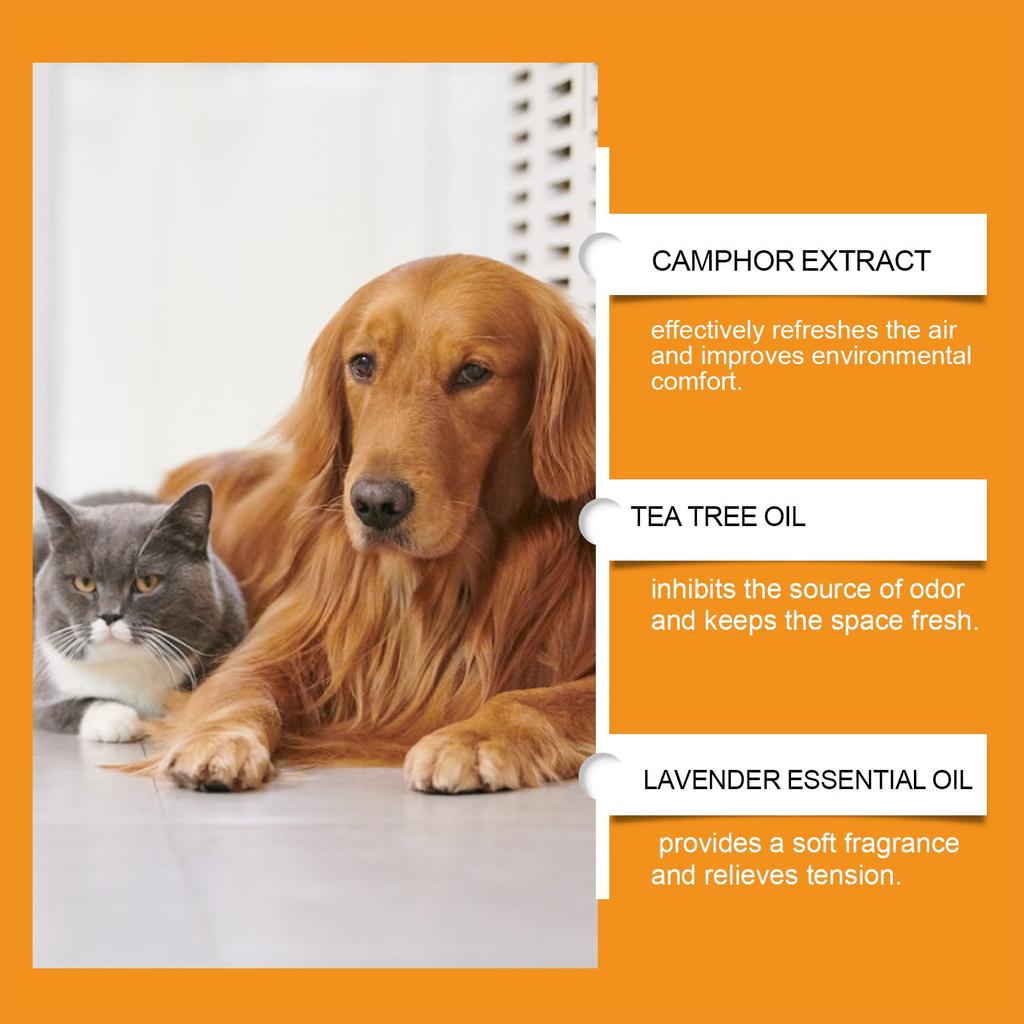 Дезодорант с запахом домашних животных, гелевые шарики, освежитель, для устранения запахов домашних животных, 100 мл