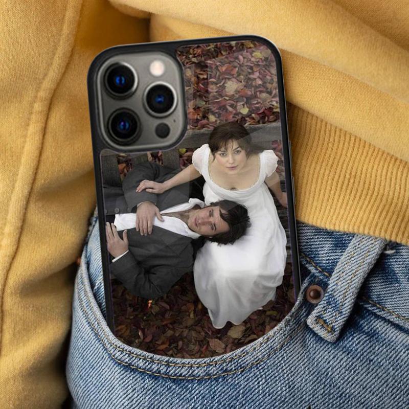 Pride And Prejudice Jane Austen Soft Phone Case for iPhone 17 Air 16e Pro max 15 Pro 13 14 Plus 11 12 MagSafe Magnetic Coque