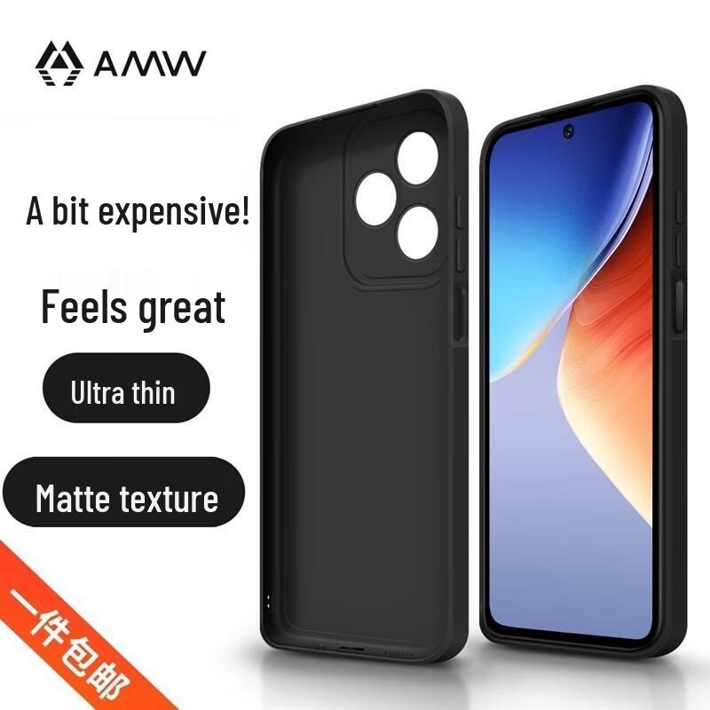 Матовый защитный чехол для телефона AMW для OPPO и realme