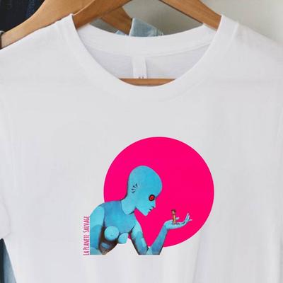 SALE Fantastic Planet T-Shirt Retro Futuristic Design Unique Gift
