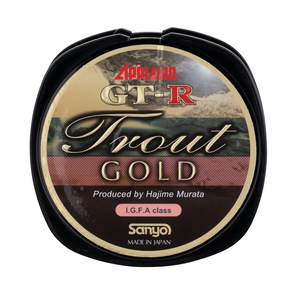 Леска Sanyo Nylon Nylon Applied Trout Gold 100 м 5 фунтов Champagne Gold GT-R 1.05