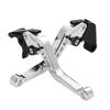 Nakira Brake Clutch Lever Set CB650F CBR650F CB650R CBR650R (Silver)