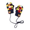 MIKIHOUSE HOT BISCUITS Mittens, Multicolor, Size S (1-3 Years), 73-7601-682, for Boys and Girls, Baby Clothes.