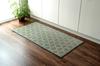 IKEHIKO Igusa Kitchen Mat, Kagome Pattern, Approx. 60 X 120cm, Gray, Made In Japan, Non-Slip, Simple, Modern Japanese Design #8243510