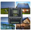 Voltage Automatic Identification Solar Controller LCD Display Off Grid System Electrical Power Generating Systems for