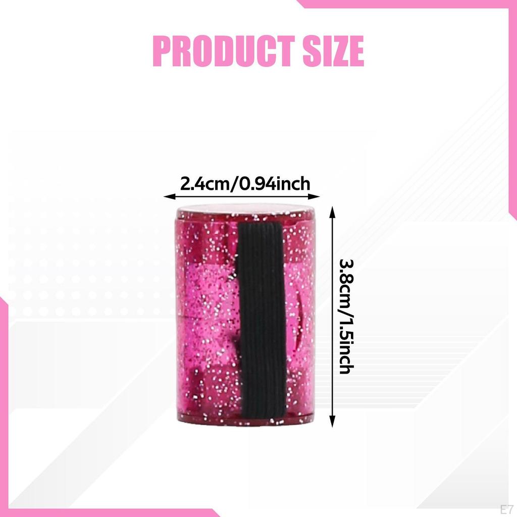 Компактная и ритмичная гитарная трещотка для пальцев с эластичным ремешком, идеально подходит для банджо, акустической гитары.