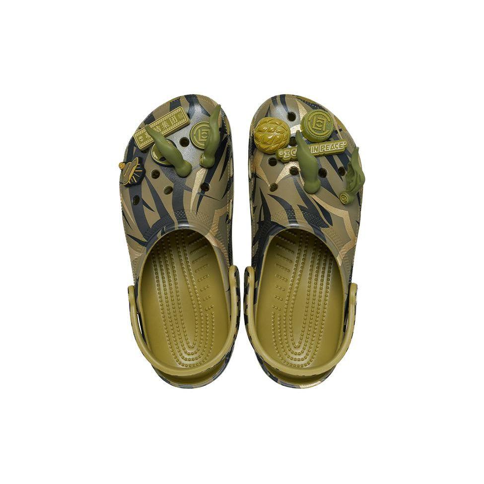 Crocs Кроссовки унисекс CLOT x Classic Clog Aloe Зеленые 208700-3UA