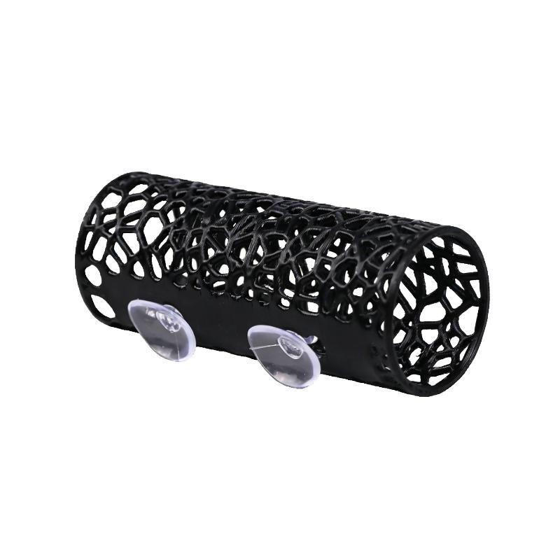 Hot 1/3/4 PCS 3D Printed Betta Fish Hide Cave Smooth Safe Edges Hollow Breathable Design For Aquarium Decoration Small Fish Tank
