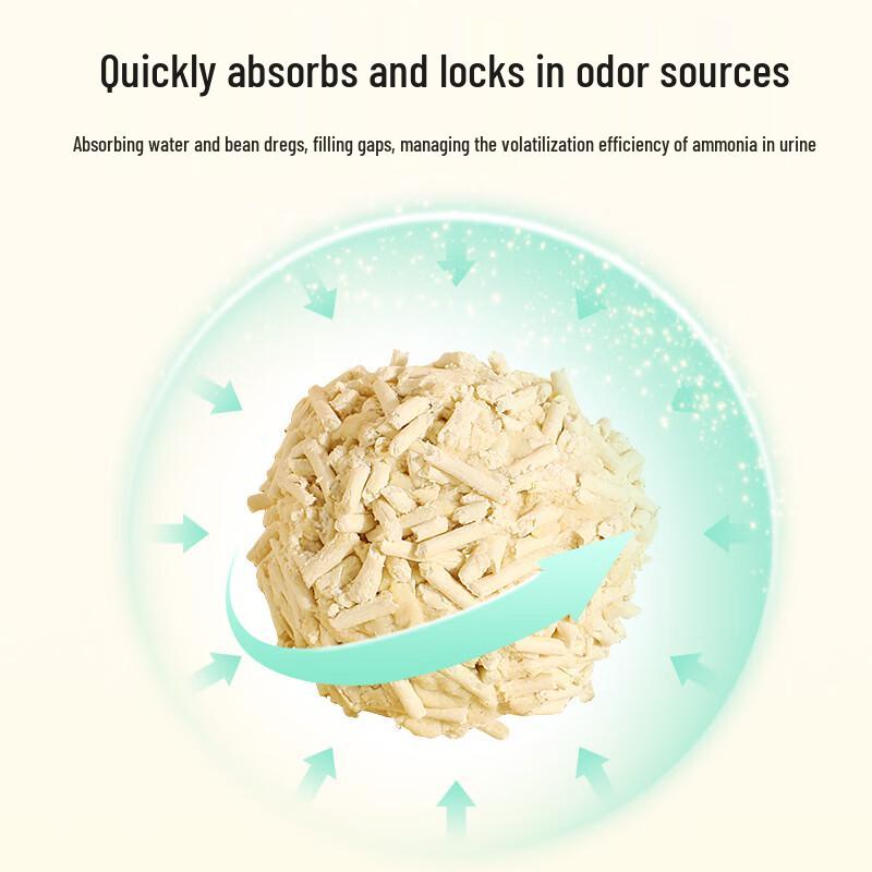 Weidangjia Оригинальный наполнитель для кошачьего туалета из тофу