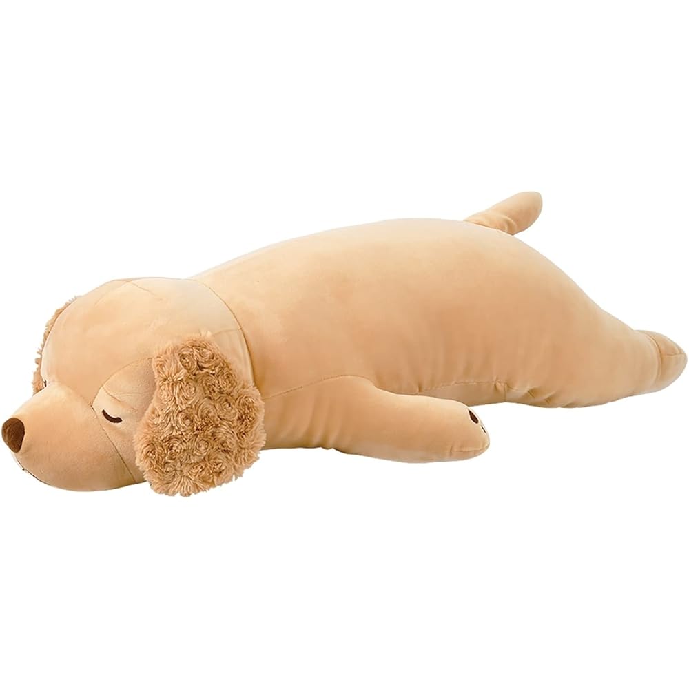 Ribuhato Premium Nemu Nemu Animals Golden Retriever Body Pillow 74cm Soft Plush Stuffed Toy
