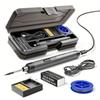 1Pc USB Portable Charging 5V8W Wireless Electric Soldering Iron Welding Repair Mini Household Lithium Battery Soldering Iron Set