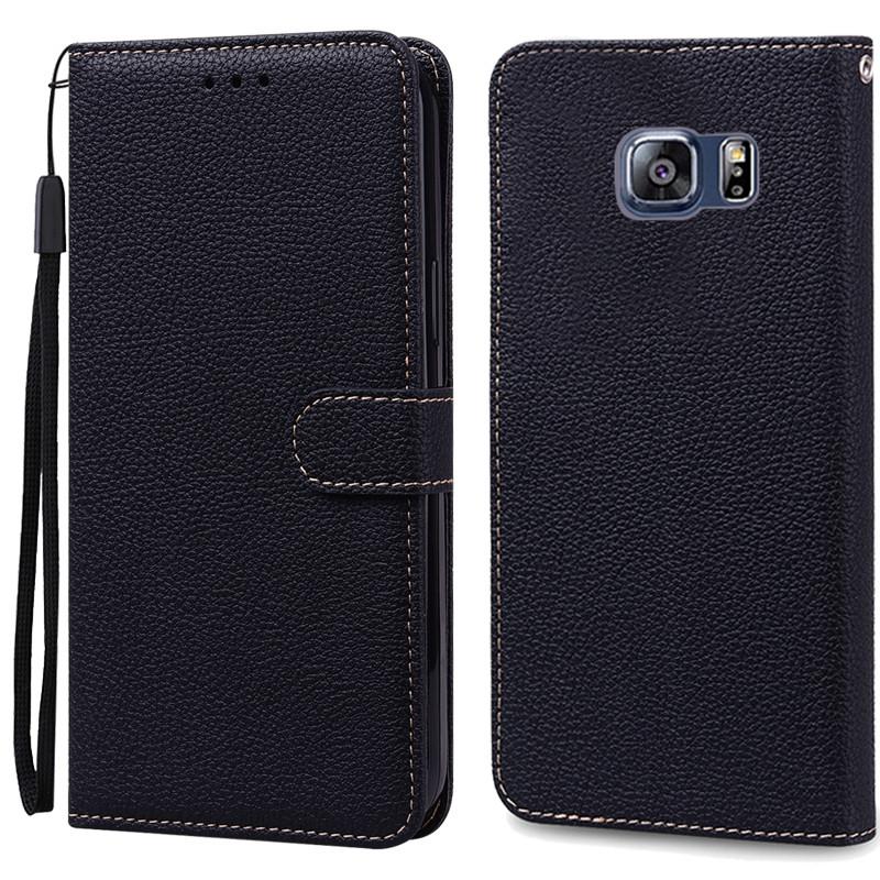 Чехол S6 Edge для Samsung Galaxy S6 Edge, чехол G925, кожаный флип-чехол-кошелек для Samsung S6, чехол S 6 edge, чехол G920, чехол-кошелек Fundas