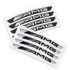 4Pcs Auto Wheel Hub Badge Tire Rim Stickers Accessories For Mercedes-Benz AMG C500 C200 C300 A B C E GLA CLA GLK GL ML GLE W204 W205 W203 W211 W212
