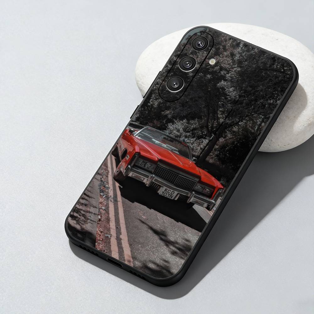 1976 Classic Vintage Cars S-SevilleES Phone Case For Samsung Galaxy A73,A72,A71,A70,A52,A51 Others Soft Black Cover