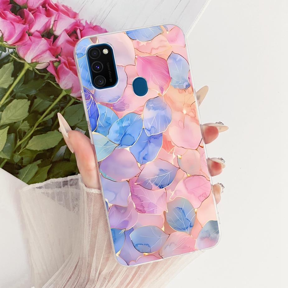 Чехол для Samsung Galaxy M21 SM-M215F Новый модный расписной чехол Мягкий силиконовый чехол для Samsung M21 2021 M 30 s Galaxy M30s Fundas