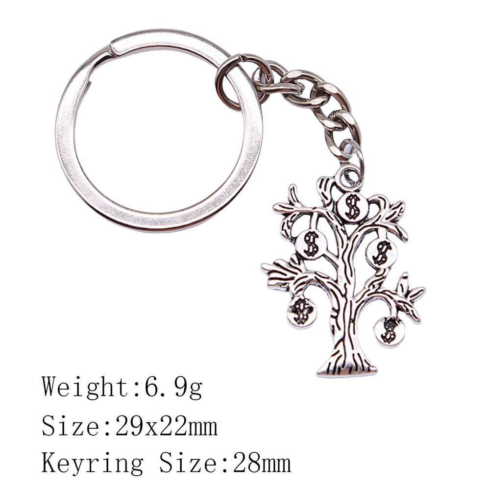 Birthday Gifts Men Keychain Tree Of Life Key Ring Biz Woman Chains