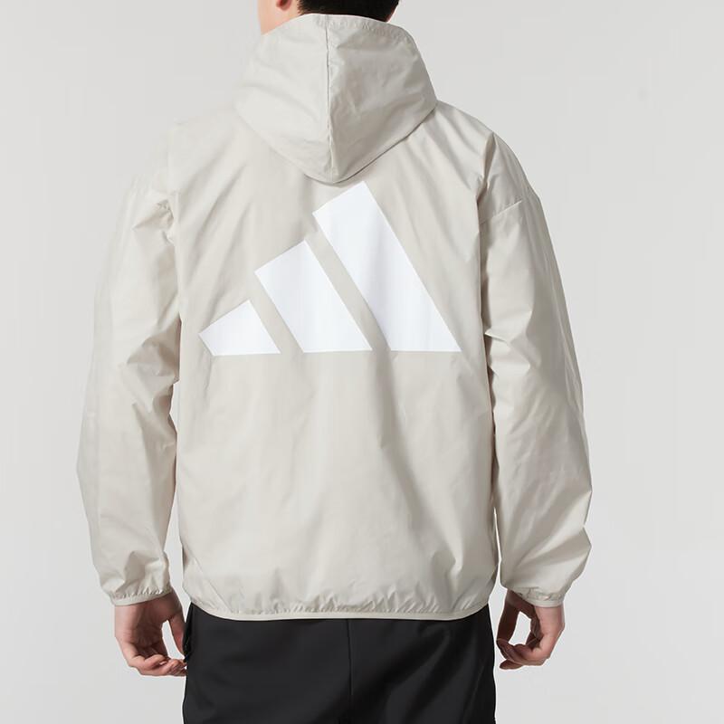 Adidas Тренировочная Удобная Дышащая Куртка Мужская Куртка Серая IM7849