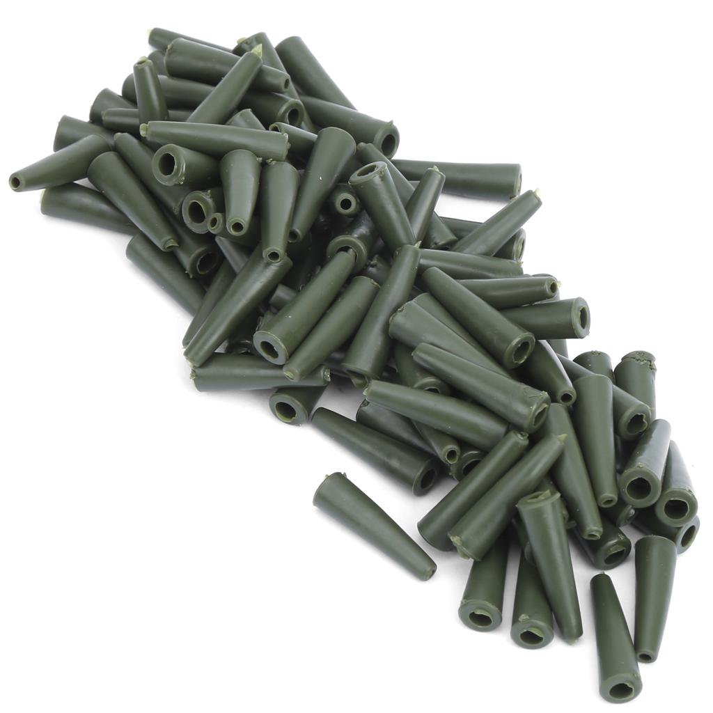 100 Sets 35MM Carp Fishing Fixing Line Connector Sleeve Clip Tackle Accessory
