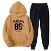 Spring And Autumn Men's Casual Sport 250g\m² Tracksuits Hoodies And Pants Clothing Oversized Sweatshirts Suits Hooded Coats