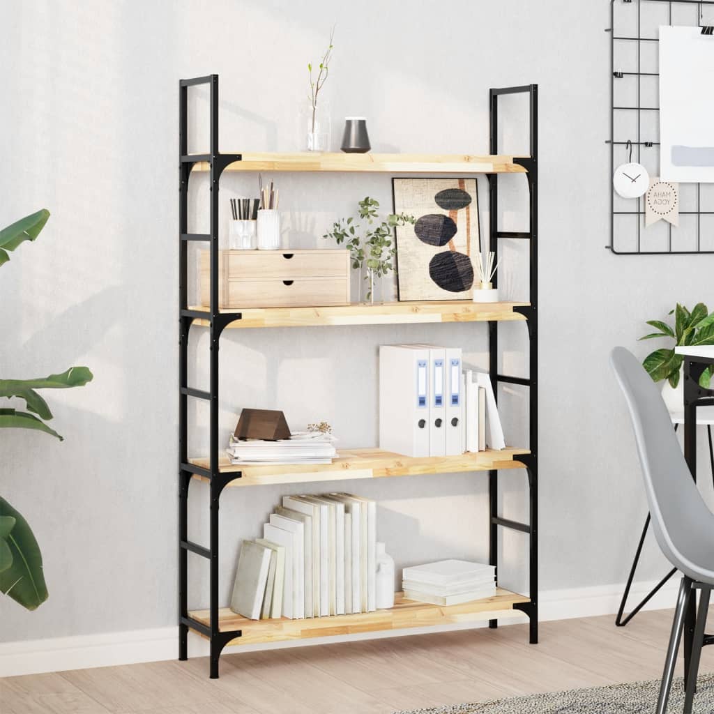 Floating Shelf 80 x 20 x 4 cm Solid Acacia Wood Untreated
