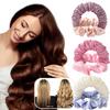 1/2 шт. Бигуди для волос без нагрева, женские, для ночного сна, резинка для завивки волос, мягкие ролики для волос, повязка на голову, для длинных и средних волос, инструмент для укладки завитков