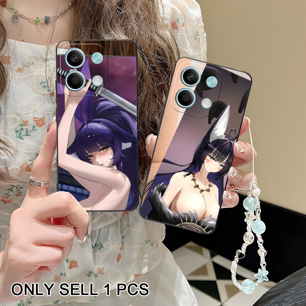 Матовый чехол из ТПУ Azur Lane Мусаси для мобильного телефона POCO M7 M6 M5 M4 M3 X7 X6 X5 X4 X3 Pro GT 5G Цветная печать