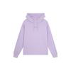 Basics Hoodie Solid Color Breathable Sports Casual Hooded Sweatshirt Women Hoodies Light-Lavender 588793-16