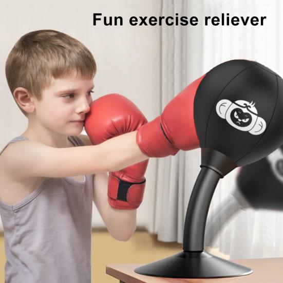 Desktop Punching Bag Boxing Relaxation Toys Fun Punch Rage Bag Reduce Discomt