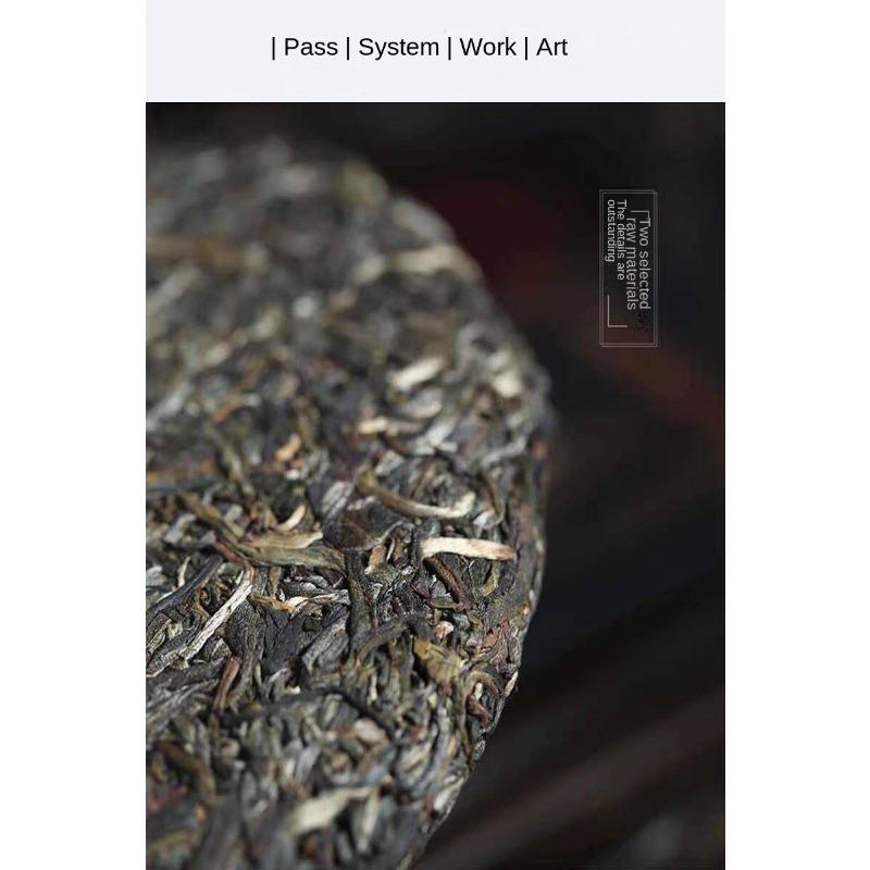 New Yunnan Tea Seven Seed Cake Pu 'er Tea Raw Cooked Double Cake 714g Cake Tea Gift Box Presents the Elder Tea