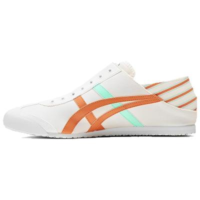 Mexico 66 Paraty White Rust Orange Unisex Sneakers 1183A437-107