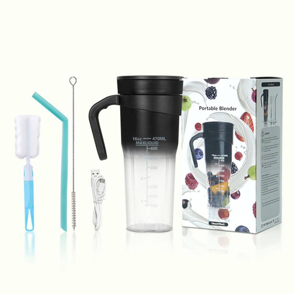 1 Set Mini Juicer Portable Multifunctional USB Charging Juicer Cup Fruit Electric Juicer Mixer