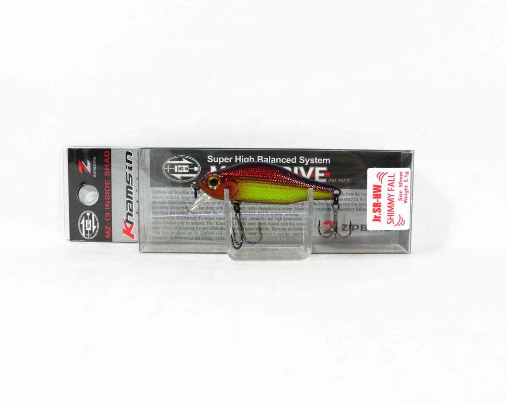 ZipBaits Хамсин-младший. Тонущая приманка SR HW 50 мм с шимми-фоллом 007 (7077)