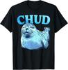 Seal Chud Vintage Funny Cute Seal Meme Animal Lovers T-Shirt