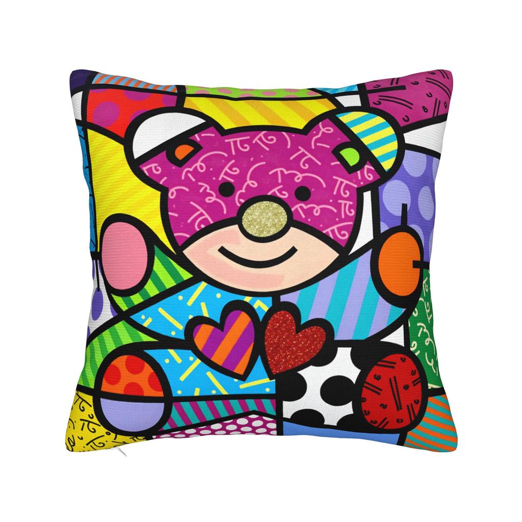 Pillow Case Brittos Art Rabbit Dog Heart Jesus Comfy Pillow Cover For Wedding Party Home Decor Vintage Pillowcases