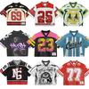 Футболка Y2K American Harajuku Hip Hop Fashion Football Jersey Streetwear Vintage Casual Breathable Splicing Free Short Sleeve
