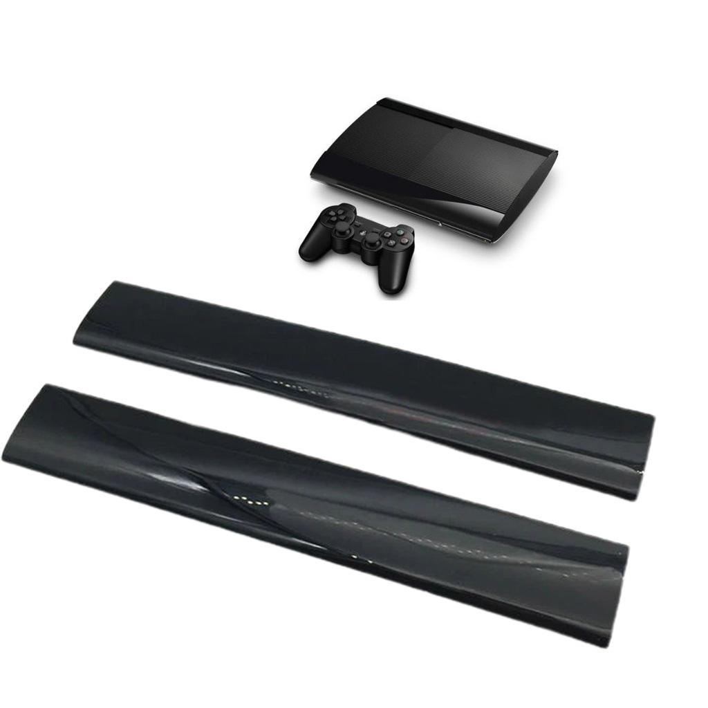 Repair Part Black Cover Shell Front Housing Case Left Right Faceplate Panel for PS3 Slim 4000 Console