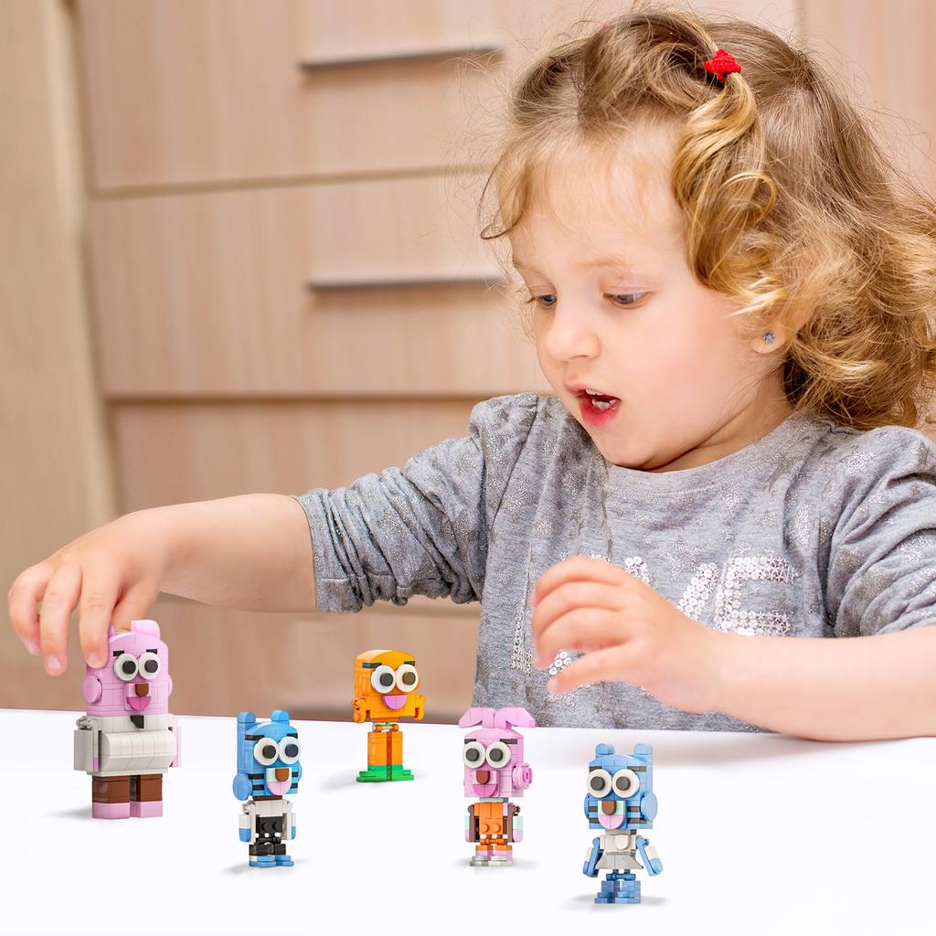 Building Cartoon Comedy Action Characters Bricks Toys Gift For Kids