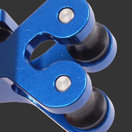 Разделитель ползунка для тетивы Композитный разделитель тетивы из алюминиевого сплава Трос для стрельбы из лука Слайд-ролик Замена скольжения