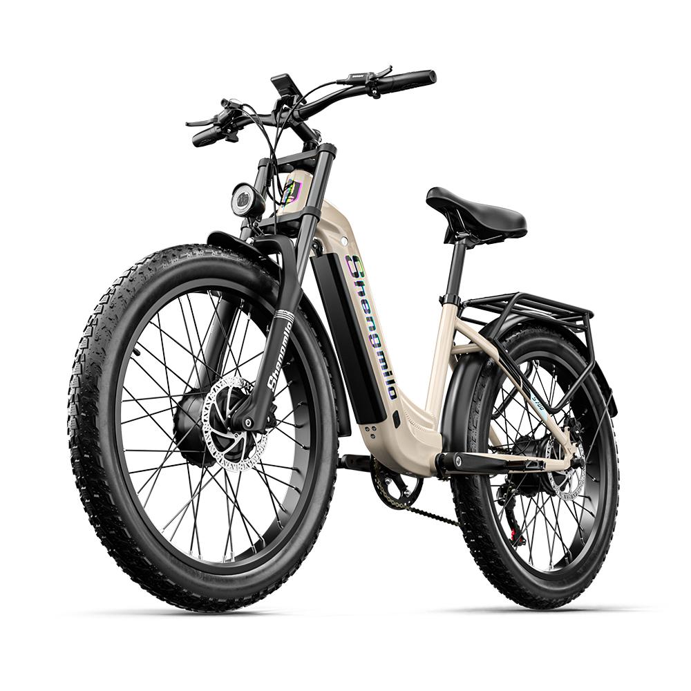 Electric Bicycle Shengmilo S700 2000W Dual Motor 48V17.5AH 26*3.0 Inch Wide Tire Snow MTB Electric Bike