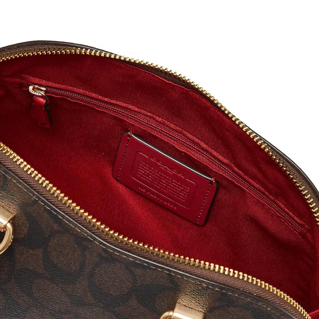 Сумка Signature [Coach] женская Im/Brown1941Red [Товар]