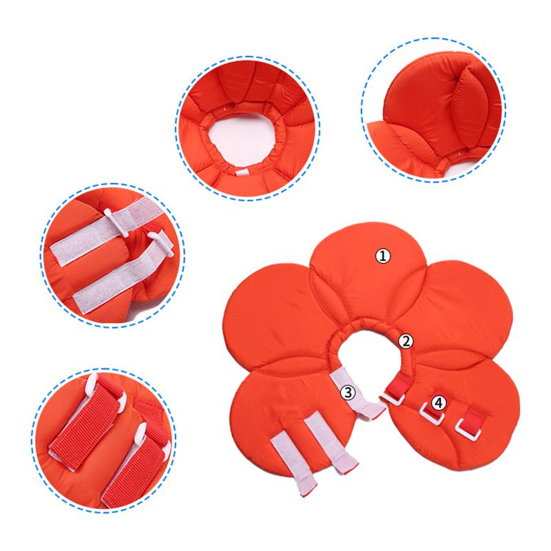 Ошейник для домашних животных 1 шт., защитный ошейник для поводка, для собак, кошек, для домашних животных, для ванны, душа, ошейник для предотвращения укусов