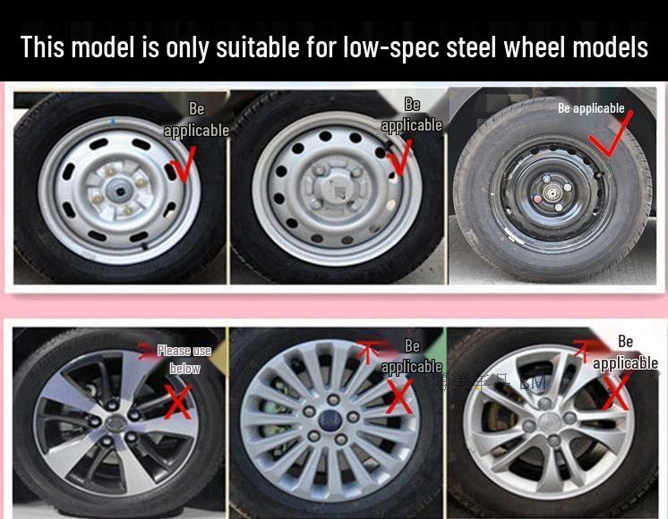 14/15 Inch Wheel Hub Cap for New Energy Yuanhang Xingxiang V5E6E5 - Modified Iron/Steel Decorative Cover