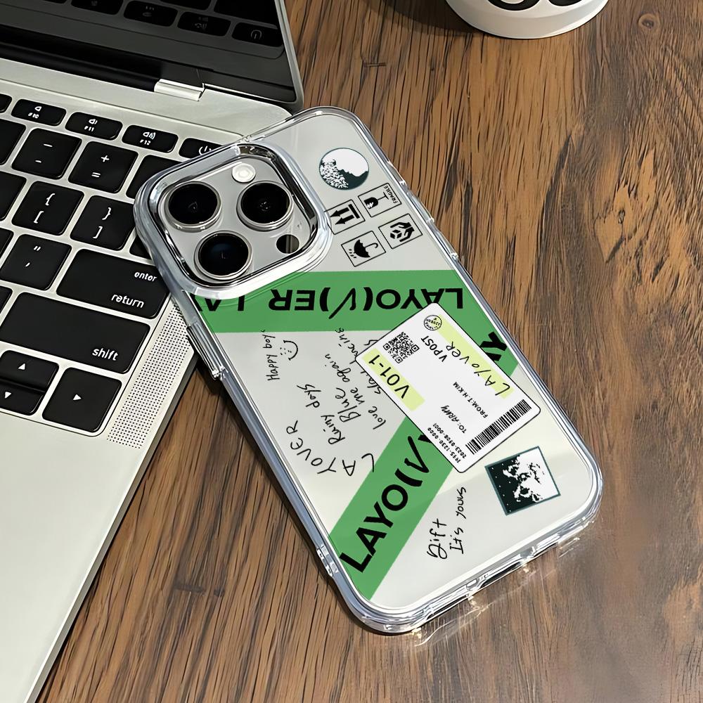 Coo V LAYOVERS Новый чехол для телефона TaeHyungS Для iPhone 17 16e 16 15 14 13 12 11 Mini Pro Max X XR XSMAX 8 7 Air Plus Мягкая крышка