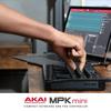 Akai Professional Akai Pro MIDI клавиатура 25 клавиш USB Velocity совместимая 8 пэдов программное обеспечение для создания музыки MPK mini mk3 черный