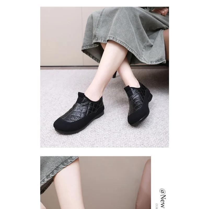 Женские кеды, утепленные флисом для сохранения тепла зимой, удобные, нескользящие и удобные женские сапоги