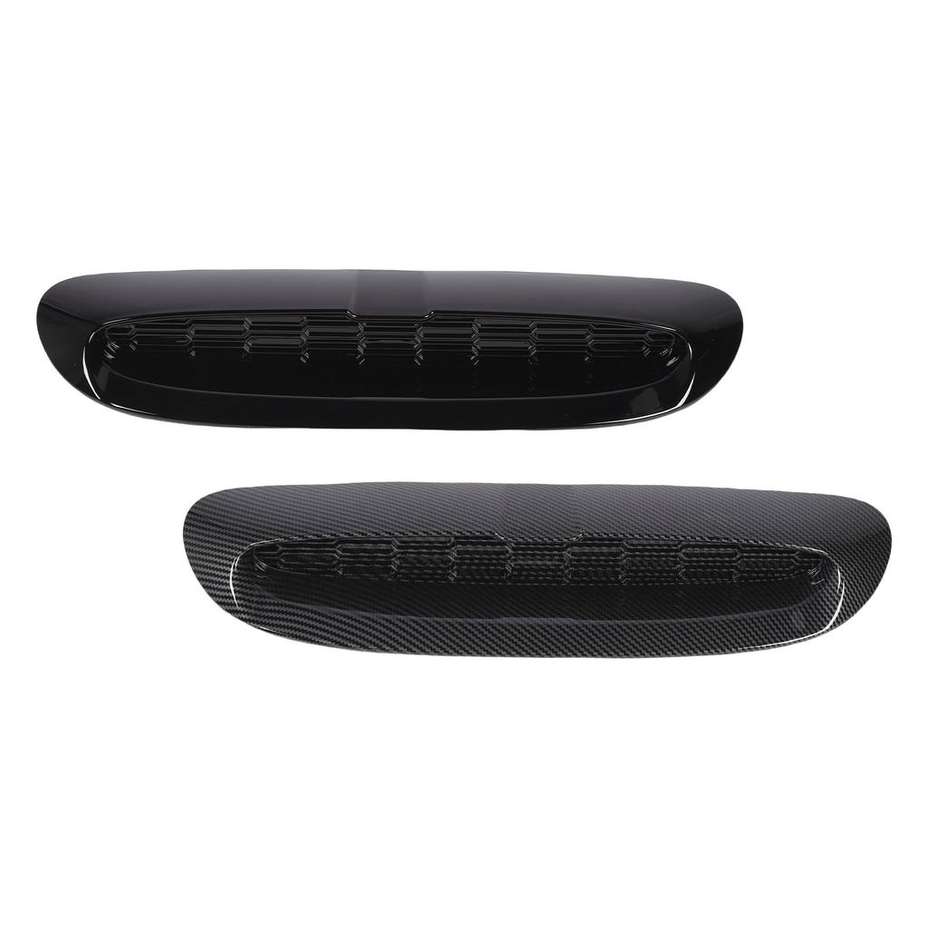 Hood Scoop Vent Cover Air Flow Intake Hood Scoop Decorative 1:1 Precision Fit Replacement for S JCW F54 F55 F56 F57