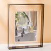 Home Decor Acrylic Square Photo Frame Box Photo Frame Box Transparent Bedroom Office
