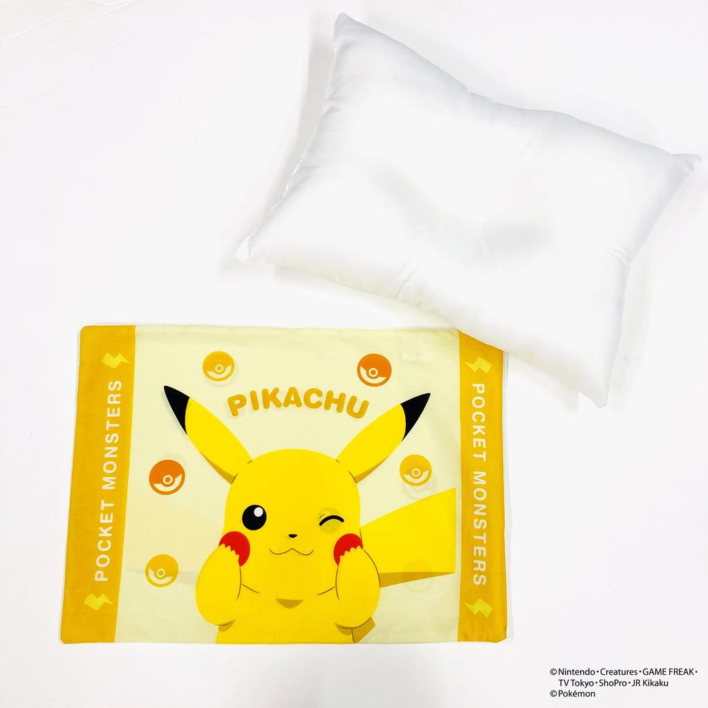 MORIPiLO Morishita Pillow Pokemon Pikachu 40x30cm Washable with Cover Stuffed Toy Cushion Pokemon Character Goods Yellow 4621238 Children's Approx.